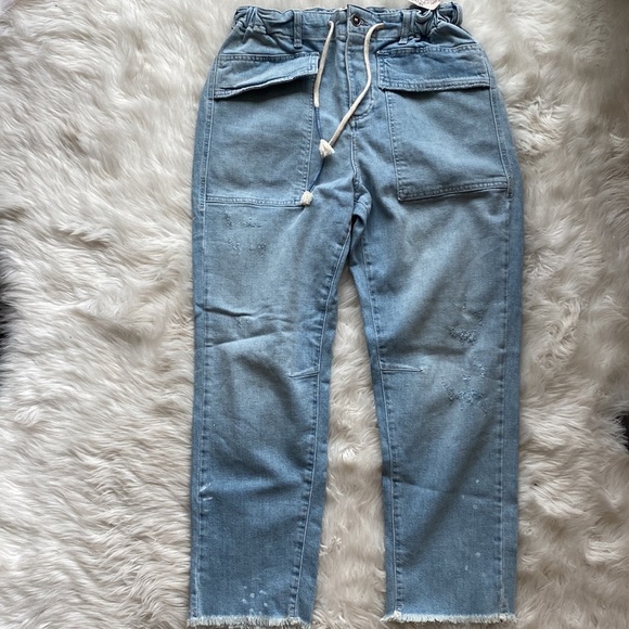Free People City Slouch Tapered Jeans - Picture 11 of 16
